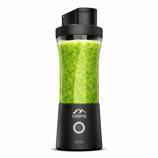 Celeno Atlas Blender Portátil 700ml – Tritura Hielo, Batería 6000mAh, Apto Outdoor