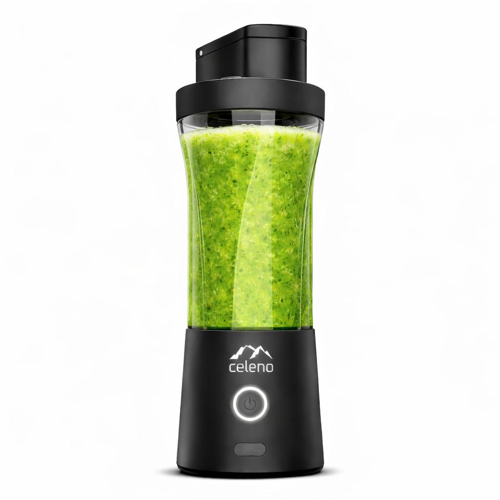 Celeno Atlas — La única blender portátil de 360W que tritura hielo y fruta congelada a 2.500m de altitud